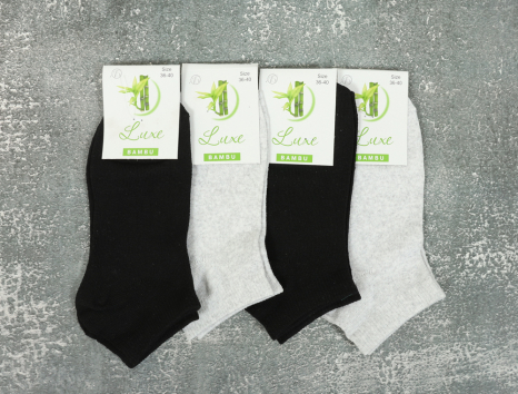 Жіночі шкарпетки Luxe Bambu короткі (36-40) №BL2009