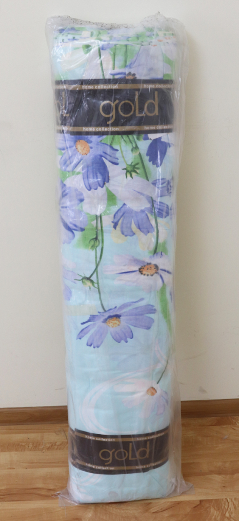 Ткань для постельного белья Бязь "Gold" Lux "Летний цветочный рай" GL2877R