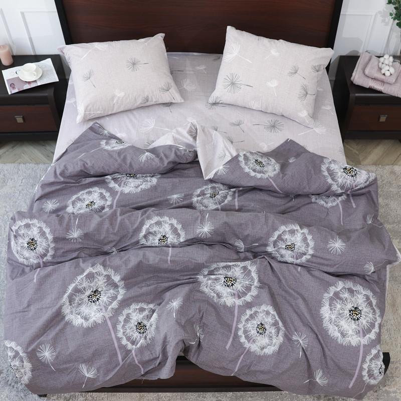 Семейный набор хлопкового постельного белья из Бязи "Gold" №155006AB Черешенка™