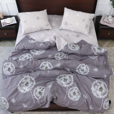 Семейный набор хлопкового постельного белья из Бязи "Gold" №155006AB Черешенка™