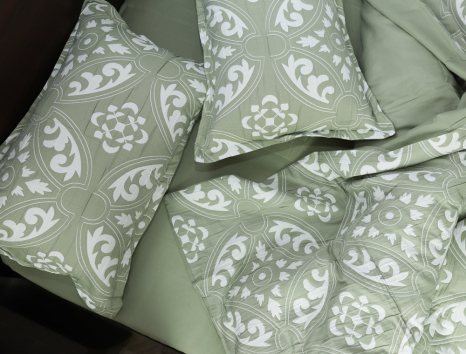 Евро макси набор постельного белья 200*230 из Муслина №600-11 Черешенка™