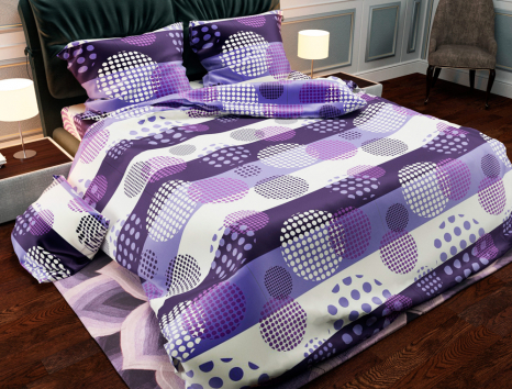 Тканина для постільної білизни Бязь "Gold" Lux GL859