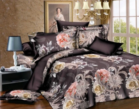 Ткань для постельного белья Сатин S18399 (50м)