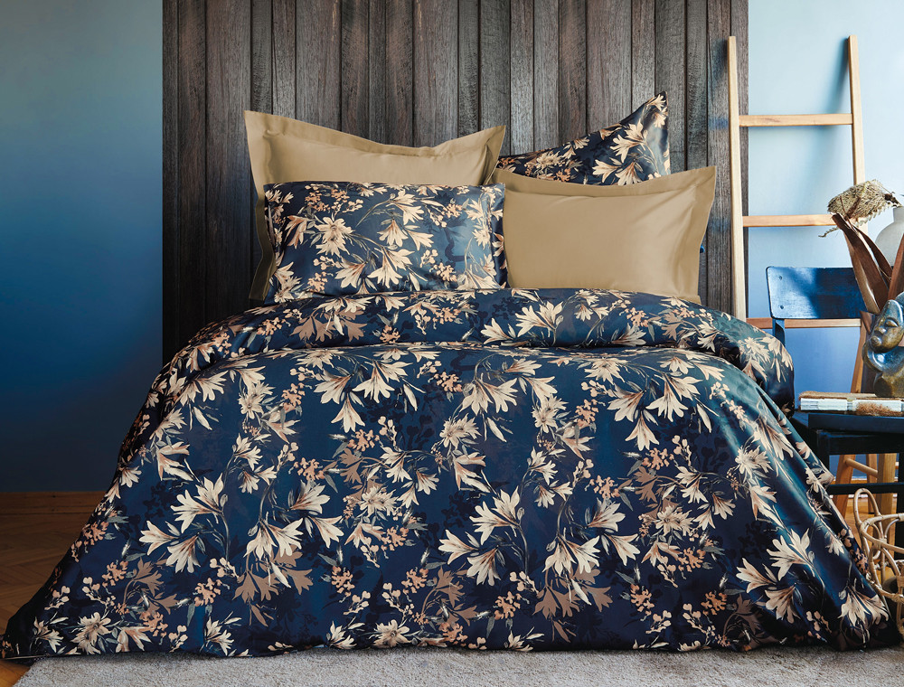 Євро-максі набір постільної білизни 200*220 із Бязі "Gold" з простирадлом на резинці №144922AB Черешенка™