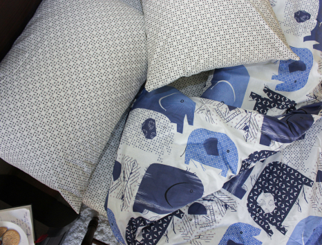 Дитячий комплект з Бязі "Gold" №16190AB Черешенка™