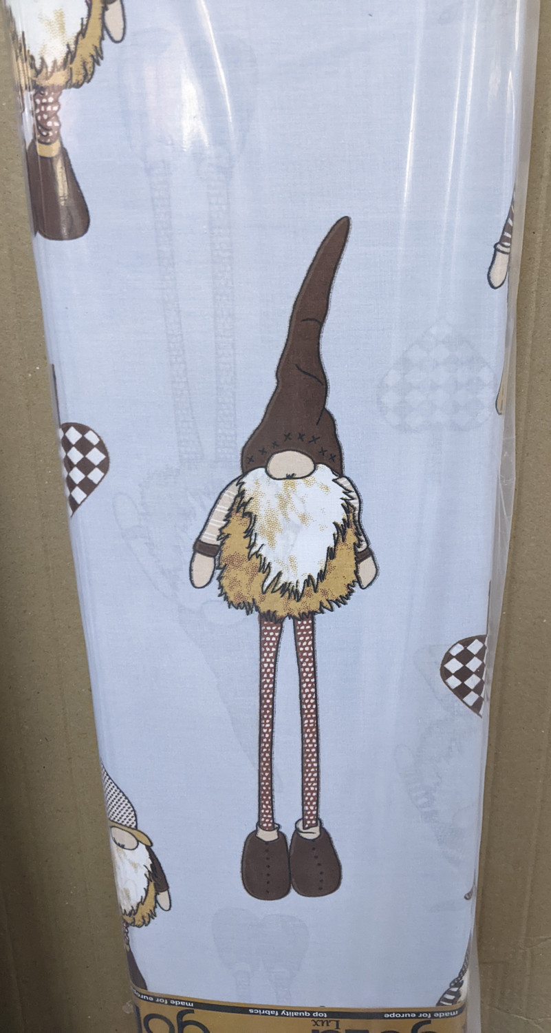 Ткань для постельного белья Бязь "Gold" Lux GL3468grey