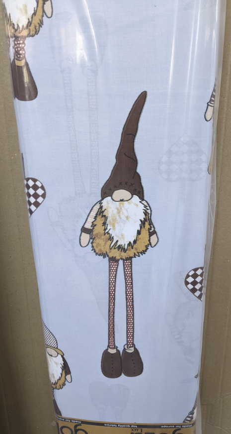 Ткань для постельного белья Бязь "Gold" Lux GL3468grey