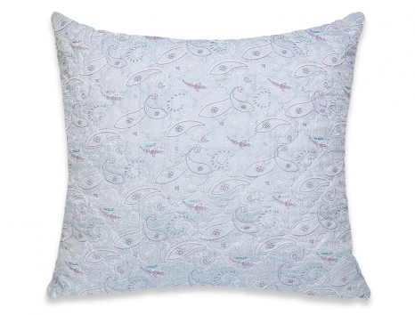 Подушка стьобана на блискавці 70*70 мікрофібра/холлофайбер №7070-7