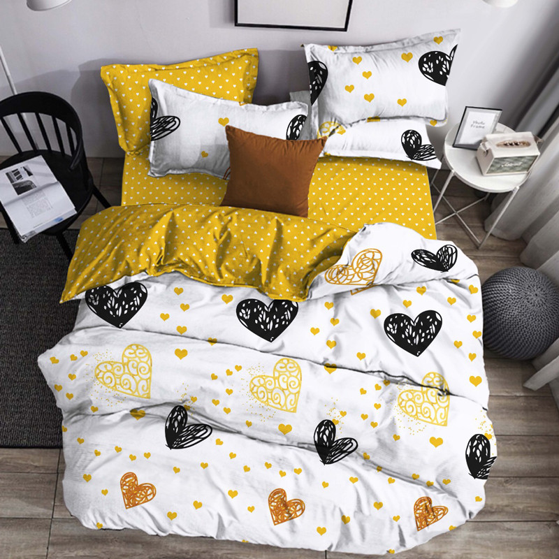 Евро макси набор постельного белья 200*220 из Бязи "Gold" №151537AB Черешенка™