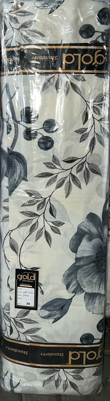 Ткань для постельного белья Бязь "Gold" Lux GL17550grey