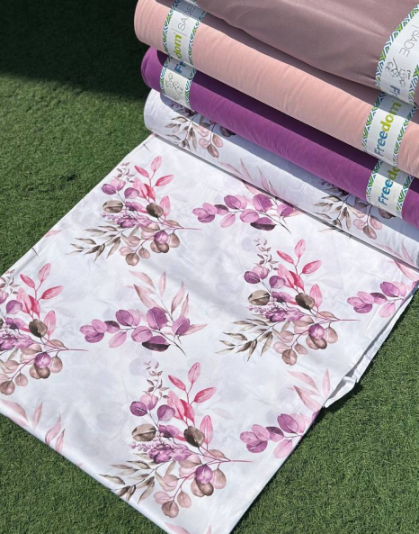 Тканина для постільної білизни Ранфорс R-11-27pink (30м)