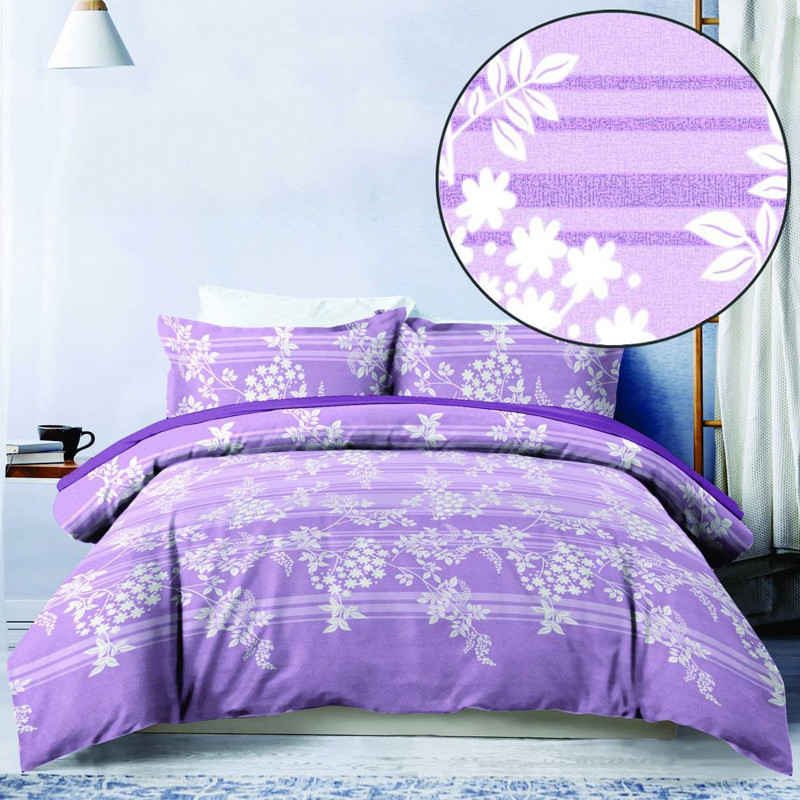 Ткань для постельного белья Бязь "Gold" Lux GL3586violet