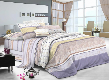 Ткань для постельного белья Сатин S29-19272 (A+B) - (60м+60м)