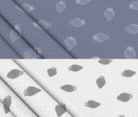 Тканина для постільної білизни Сатин S-1908 (A+B) - (60м+60м)