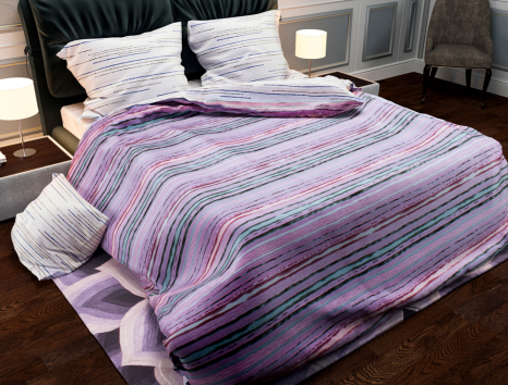 Тканина для постільної білизни Ранфорс R-ENGS (A+B) - (60м+60м)