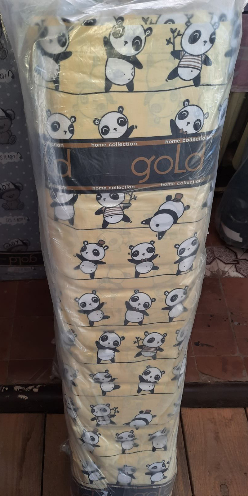 Тканина для постільної білизни Бязь "Gold" Lux дитяча GLB221beige