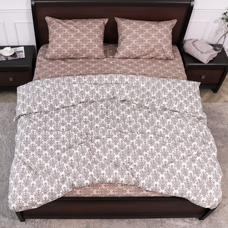 Євро-максі набір постільної білизни 200*220 із Бязі "Gold" №515147AB Черешенка™