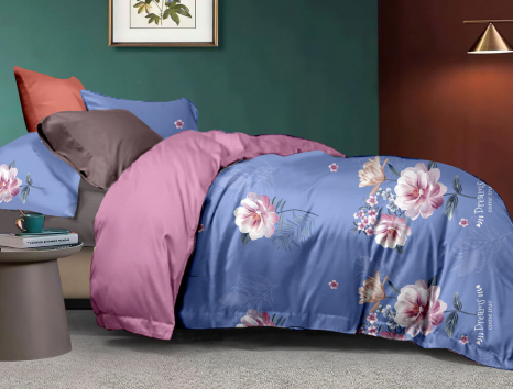 Тканина для постільної білизни Сатин S-187 (A+B) - (60м+60м)