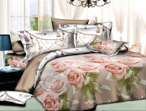 Тканина для постільної білизни Ранфорс R3113A (60м)