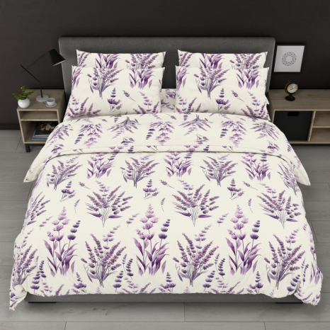 Тканина для постільної білизни Бязь "Gold" Lux GL8256