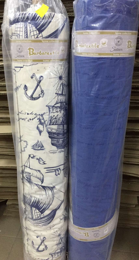 Тканина для постільної білизни Сатин S-156 (A+B) - (60м+60м)