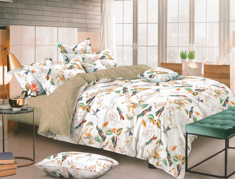 Ткань для постельного белья Сатин S-67-5 (A+B) - (60м+60м)