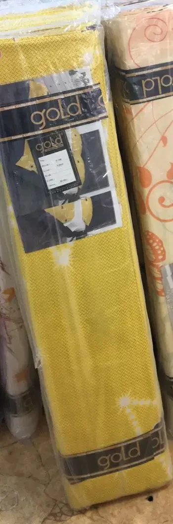 Тканина для постільної білизни Бязь "Gold" Lux GL3741yellow