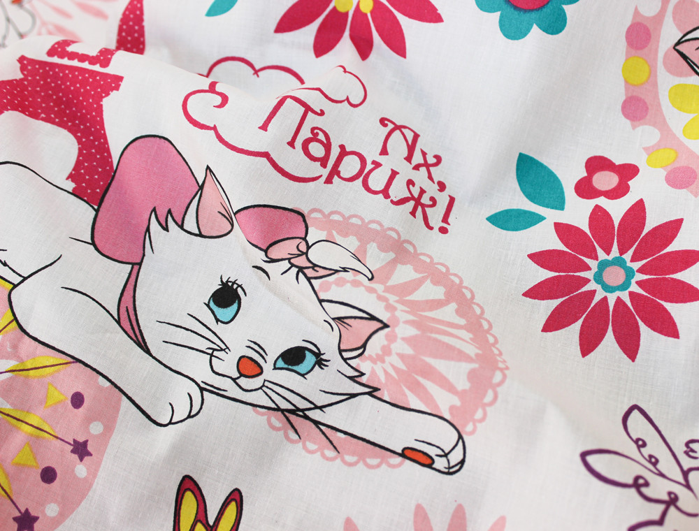 Полуторний набір постільної білизни 150*220 із Бязі "Gold" №164211 Черешенка™