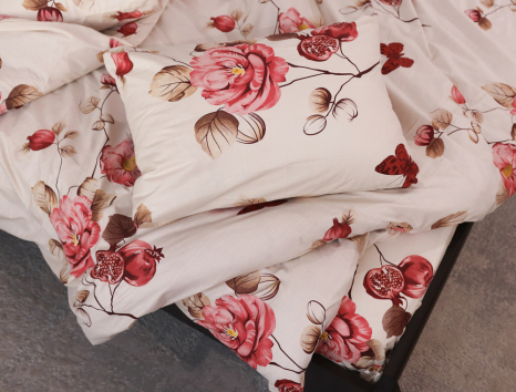 Евро макси набор постельного белья 200*220 из Бязи "Gold" №151757 Черешенка™