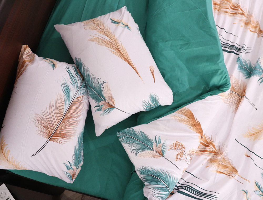 Двуспальный набор постельного белья 180*220 из Бязи "Gold" №158266AB Черешенка™