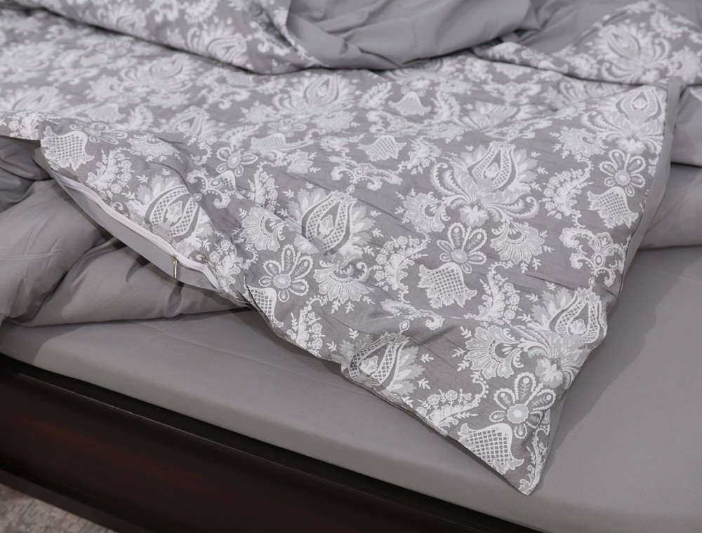 Евро макси набор постельного белья 200*230 из Муслина №600-30 Черешенка™