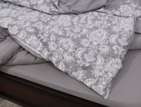 Евро макси набор постельного белья 200*230 из Муслина №600-30 Черешенка™