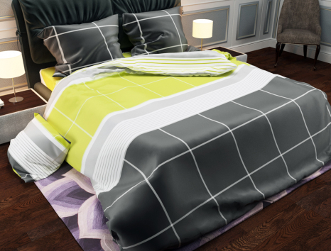 Ткань для постельного белья Бязь "Gold" Lux GL948