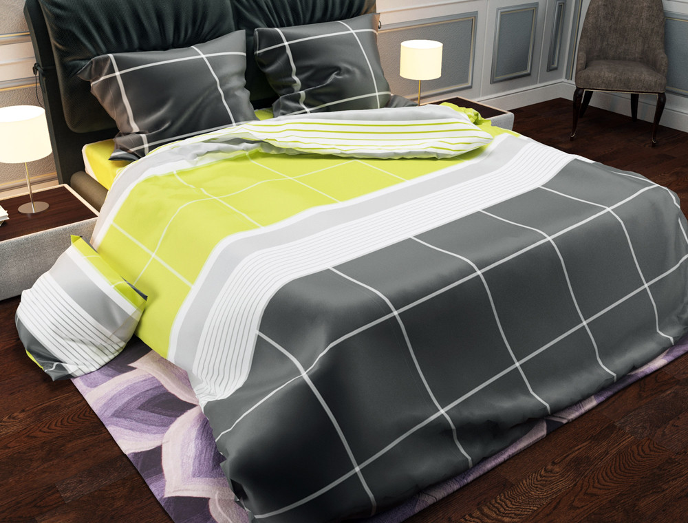 Тканина для постільної білизни Бязь "Gold" Lux GL948