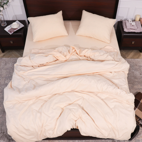 Двуспальный набор постельного белья 180*220 из микрофибры №202303 Черешенка™