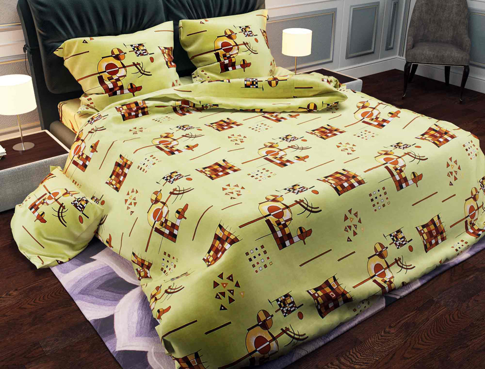 Тканина для постільної білизни Бязь "Gold" Lux GL244