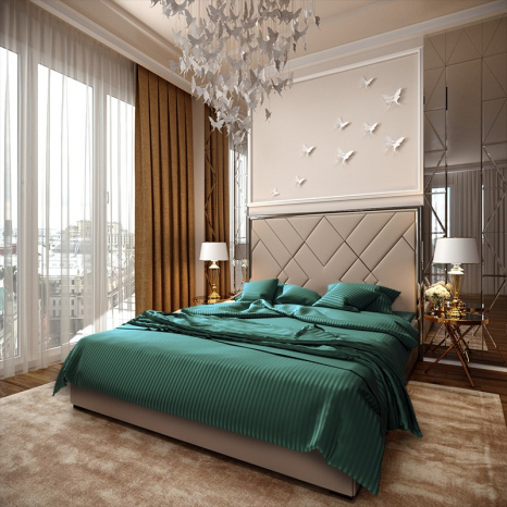 Ткань для постельного белья Страйп-сатин ST18-6114 (50м)