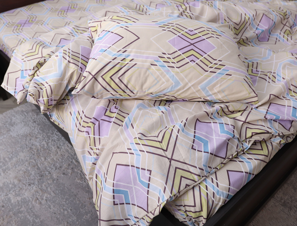 Полуторный набор постельного белья 150*220 из Бязи "Gold" №153628 Черешенка™