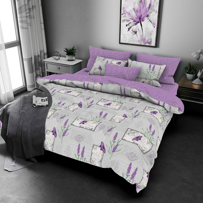 Двоспальний набір постільної білизни 180*220 із Бязі "Gold" №157861AB Черешенка™