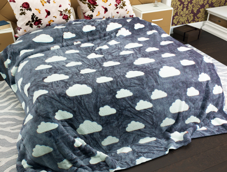 Євро флісовий плед №33320