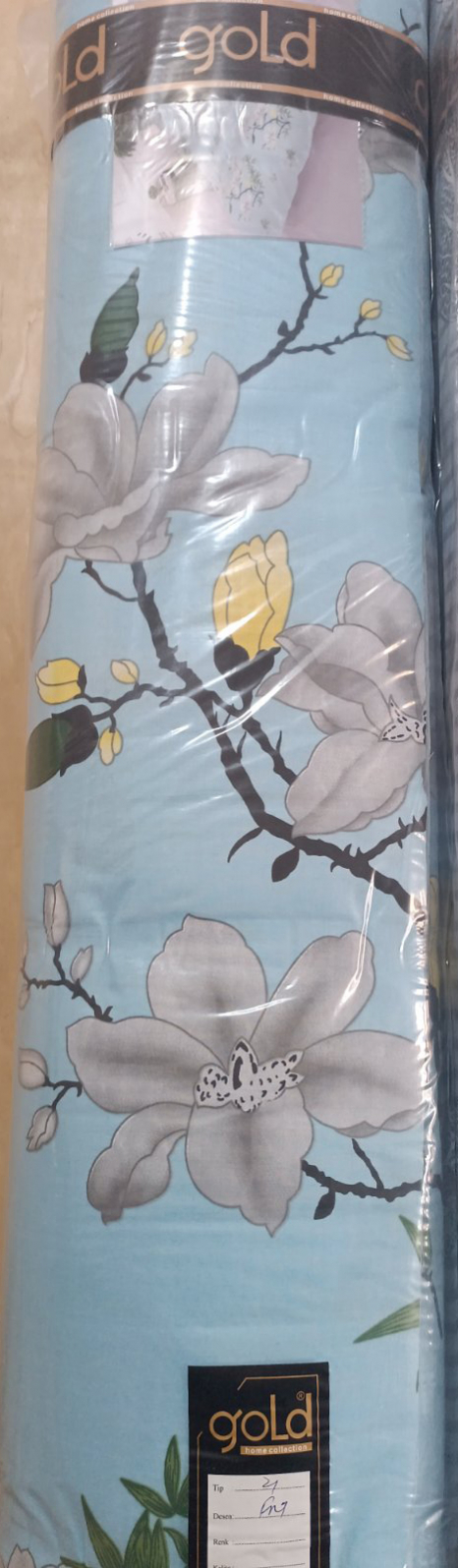 Тканина для постільної білизни Бязь "Gold" Lux GL3408