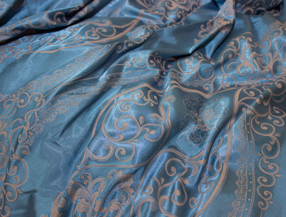 Двуспальный набор постельного белья 180*220 из Жаккарда №019AB KRISPOL™