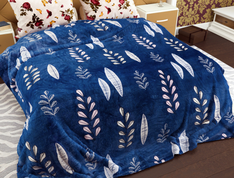 Полуторний флісовий плед №33694