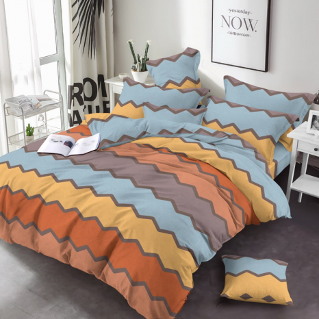 Двуспальный набор постельного белья 180*220 из Бязи "Gold" №155023 Черешенка™