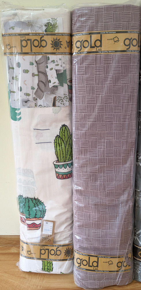 Ткань для постельного белья Бязь "Gold" Lux GL3824R (A+B) - (50м+50м)