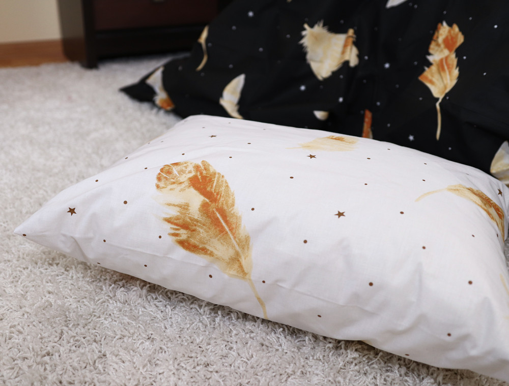 Семейный набор хлопкового постельного белья из Бязи "Gold" №151242AB Черешенка™