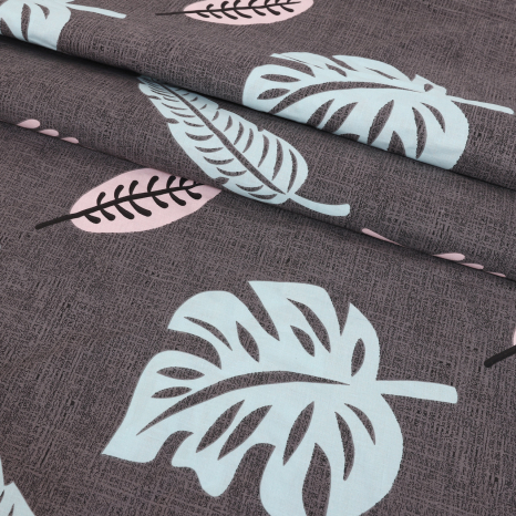 Ткань для постельного белья Бязь "Gold" Lux "Знакомьтесь, кусочек природы" GL1655 (A+B) - (50м+50м)