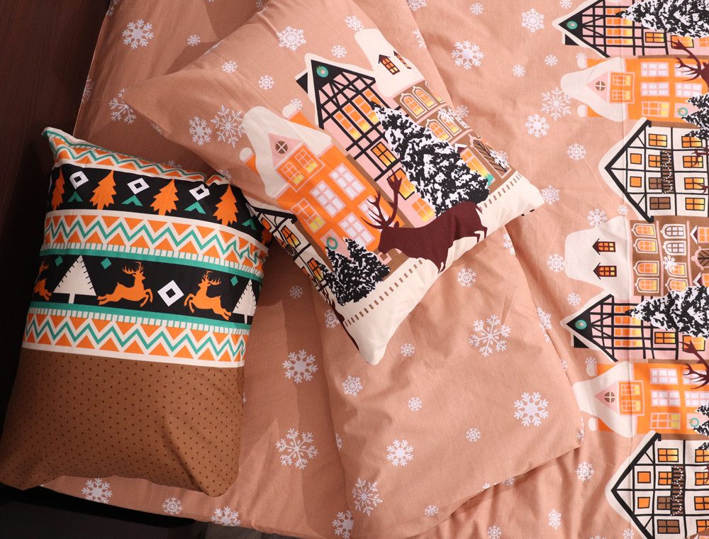 Евро макси набор постельного белья 200*220 из Бязи "Gold" №151628 Черешенка™