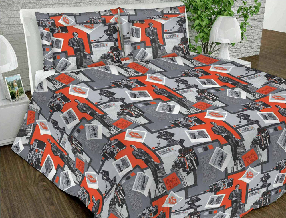 Тканина для постільної білизни Бязь "Gold" Lux GL085