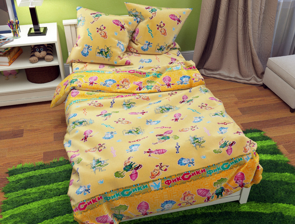 Ткань для постельного белья Бязь "Gold" Lux детская GLB018